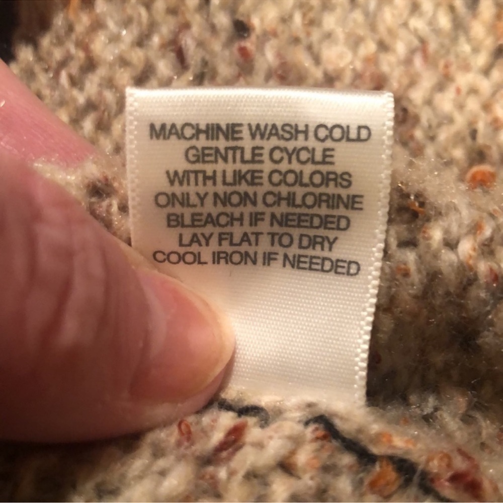 CHRISTOPHER & BANKS Lovely Zip-up Sweater Vest Size L - Picture 10 of 10